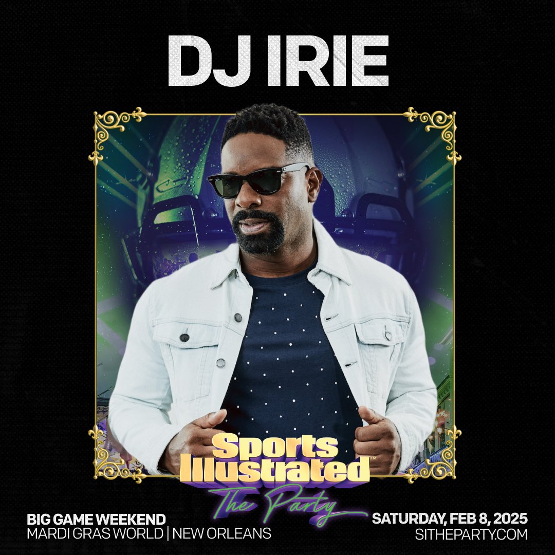 I'm headed to the Super Bowl! Catch me in NOLA at @SportsIllustrated The Party on Saturday, Feb. 8th Big Game Weekend. Tickets &amp; VIP Tables on-sale this Friday, Dec 20th at 10:00AM CT. Register now for pre-sale to get tickets first: SITheParty.com