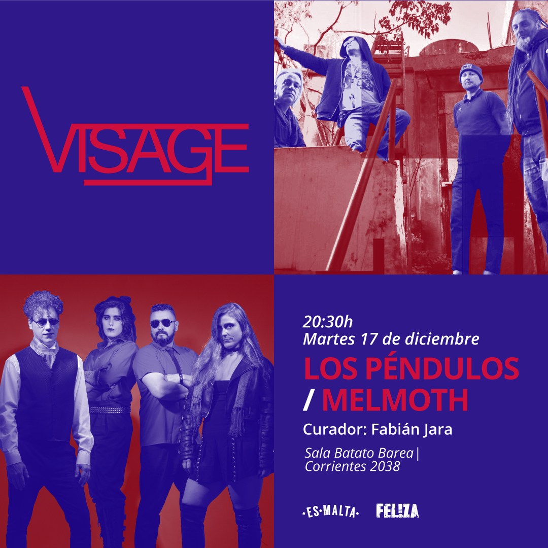 fabianjaraokei's tweet photo. Mañana ultima fecha del 2024 del #CicloVisage en @elrojasuba con los con los shows de #Melmoth y #LosPéndulos
Volvemos en Abril 2025 ! https://t.co/XeKJXcxBhm