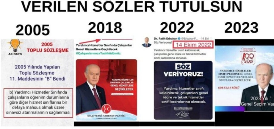 @agonyali_ <a href="/GiderAyhan/">Ayhan Gider</a> <a href="/ridvanuz17/">Rıdvan UZ</a> <a href="/ismetguneshan17/">İsmet Güneşhan</a> <a href="/ozgurceylanchp/">Özgür CEYLAN</a> <a href="/_fatihsahin/">Fatih Şahin</a> #YardımcıHizmetlerSınıfı'nda görev yapan memurlar olarak 2019 yılında Mübaşirlerde olduğu 1defaya mahsus sınavsız #GİH sınıfına geçiş yapmak istiyoruz.