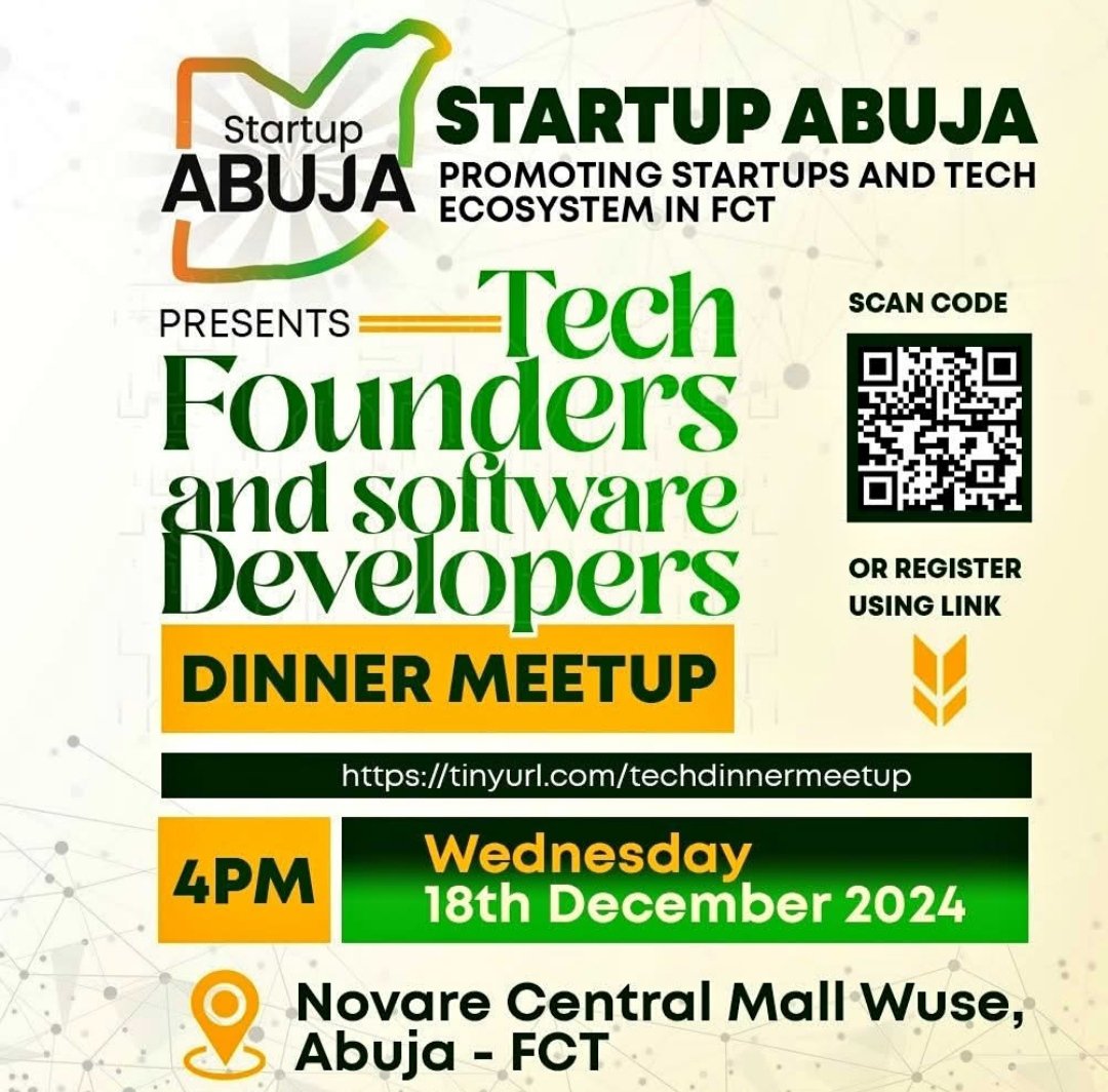 anscholarships's tweet image. #Nigerians #supportingstartups #technology #startupAbuja