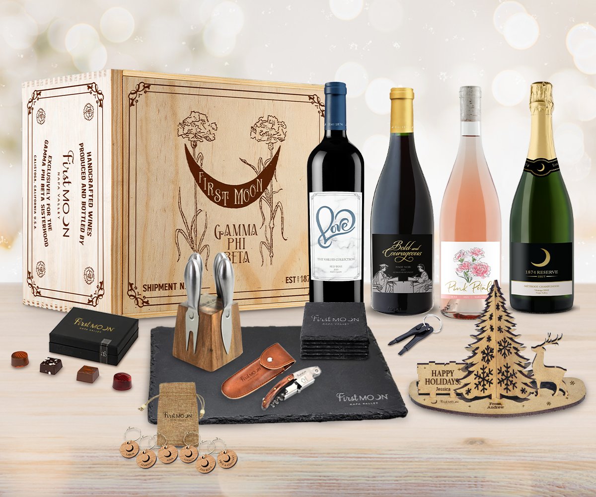 firstmoonnapa's tweet photo. Our holiday deals are here:
Buy 3 holiday gifts, get the next gift 50% OFF
Buy 3 wine bottles, get 1 FREE wine key
Buy 6 wine bottles, get 1 FREE
Buy 12 wine bottles, get 3 FREE

Shop today at https://t.co/Ki7z4iJUAc

#FirstMoonNapaValley #GammaPhi #GammaPhiBeta #GPhiAlumnae https://t.co/C5RueIxaFa