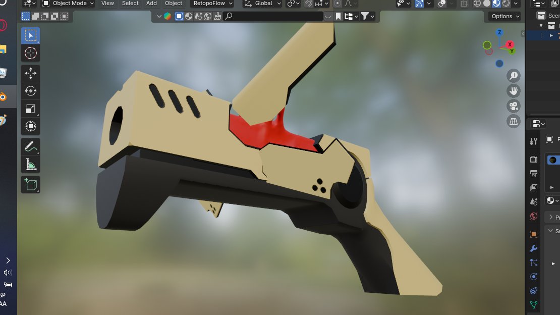 ZechHan's tweet photo. The gun is finally textured :D

 #blender #art #drawing #drawings #digitalart #artworks #gun #pistol #gamedevelopment #sketchart

https://t.co/wL36t84Dcl https://t.co/AouKgPmSB3