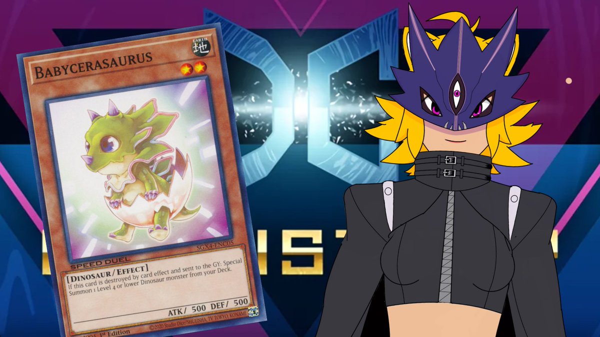 NekoRiddlesMKII's tweet photo. Time to attempt to compete in the Duelist Cup! I think Dinos are long overdue a comeback! Starting soon at 19:30 GMT+1 on https://t.co/vDjFARvkCm #ENVtuber #Vtuber #yugioh #MasterDuel https://t.co/dGCebC2BNr