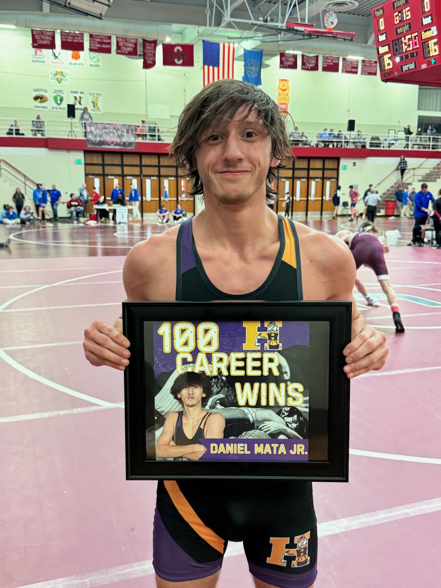 AthleticsHobart's tweet photo. Congratulations to Daniel Mata on earning his 100th career win this past weekend! Way to #BEOP! π§±πͺπ― https://t.co/sRmgBMdK2q