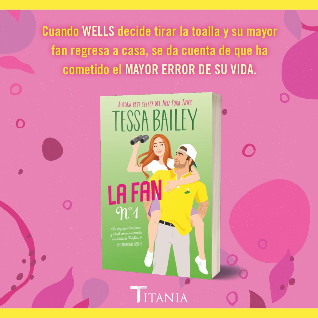 Titania_ed's tweet photo. ✨ El golf nunca había sido tan emocionante… ni tan romántico ✨

En #LaFanNúmeroUno, Tessa Bailey nos trae una historia de segundas oportunidades, química irresistible y corazones en juego. 💕🏌️‍♀️

📚 Ya en librerías.
Traducido por @Moonmates https://t.co/A124kPNqNX