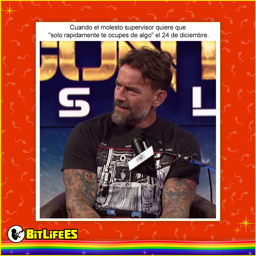 BitLife_ES's tweet photo. Va a suceder, como cada año.
#BitLifeES #xmas #cmpunk https://t.co/Qk8iN86hgt