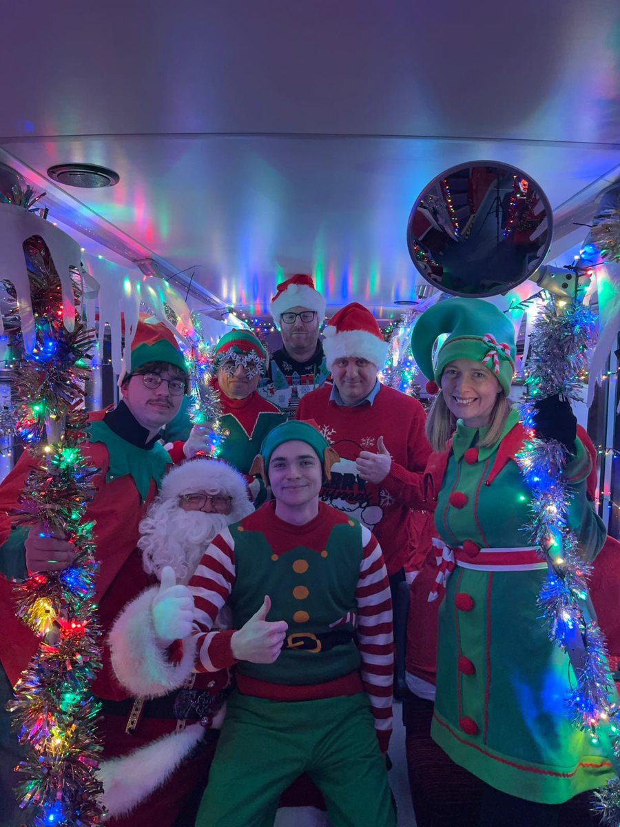 Laura Sharp (@laurasharp2023) on Twitter photo What a team! The <a href="/gonortheast/">Go North East</a> Santa Bus truly is something special. Seeing families line the streets this evening was pretty emotional - the effort <a href="/will_sewell8/">Will Sewell</a> <a href="/liamhall24/">Liam Hall</a> and team put into making this so magical deserves to be celebrated. 🎉
Merry Christmas 🎄❤️🎅 What a team! The <a href="/gonortheast/">Go North East</a> Santa Bus truly is something special. Seeing families line the streets this evening was pretty emotional - the effort <a href="/will_sewell8/">Will Sewell</a> <a href="/liamhall24/">Liam Hall</a> and team put into making this so magical deserves to be celebrated. 🎉
Merry Christmas 🎄❤️🎅