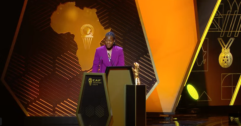 channelstv's tweet photo. JUST IN: Chiamaka Nnadozie Wins CAF Women's Goalkeeper Of The Year 

https://t.co/6kmsCHKo0v
#CAFAwards2024 https://t.co/DubHI9RZ3W