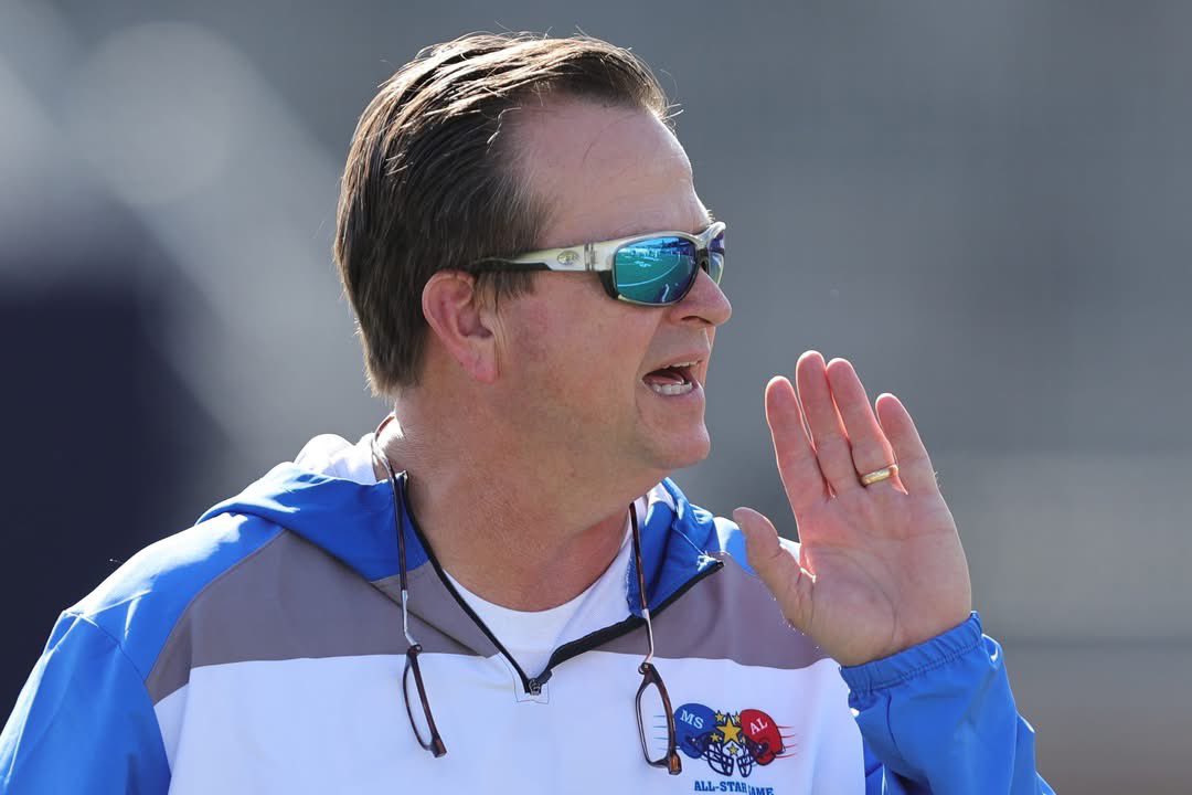 PascagoulaFootball (@pascagoulafb) on Twitter photo Pascagoula Head Coach Lewis Sims will return for his 15th season next year. Sims is the winningest HC in Panther football history and the longest tenured HC on the Coast.
(Photo from 2024 MS/AL game by <a href="/mcduffieimages/">Bobby McDuffie</a> | <a href="/South6Miss/">South Miss 6 Sports</a> Sports) Pascagoula Head Coach Lewis Sims will return for his 15th season next year. Sims is the winningest HC in Panther football history and the longest tenured HC on the Coast.
(Photo from 2024 MS/AL game by <a href="/mcduffieimages/">Bobby McDuffie</a> | <a href="/South6Miss/">South Miss 6 Sports</a> Sports)