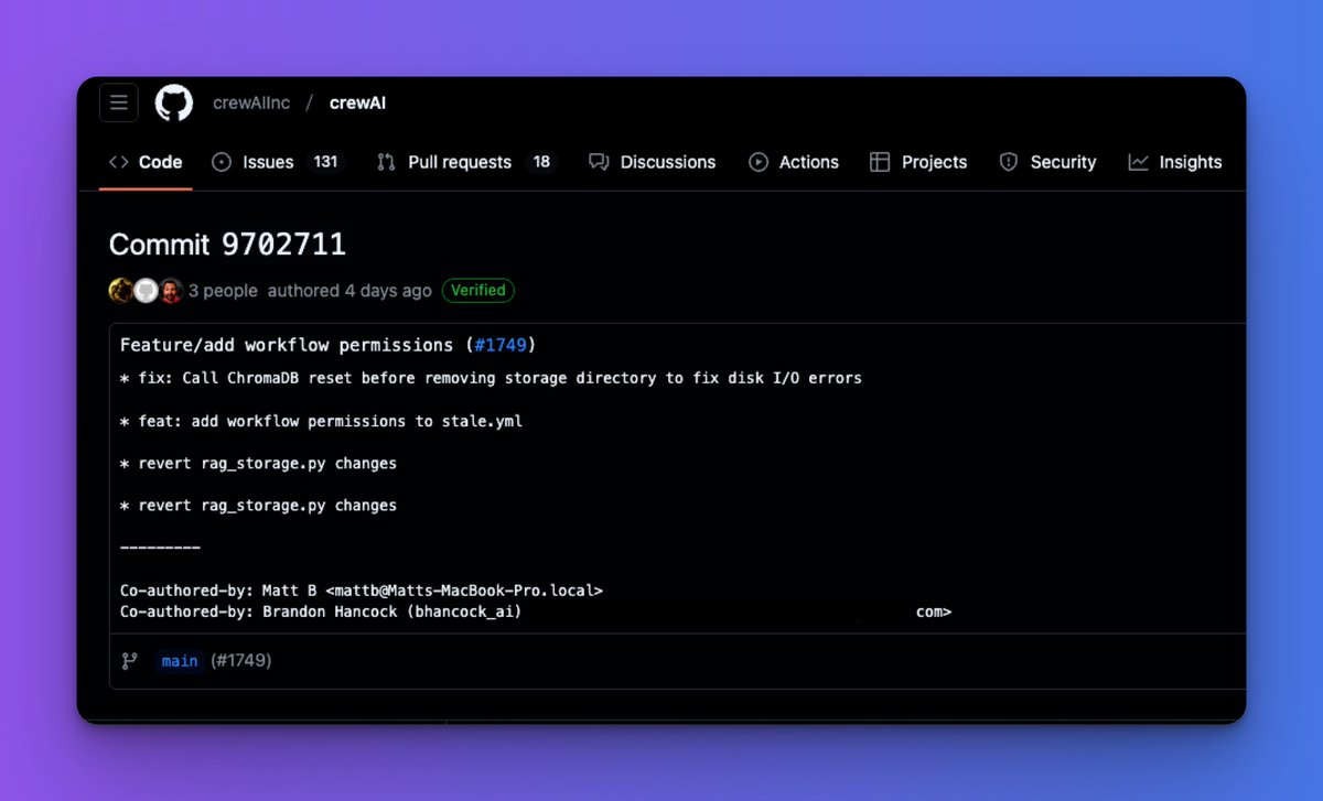 This might be <a href="/crewAIInc/">CrewAI</a>'s most awaited commit, finally squashing those bugs that drive me nuts!