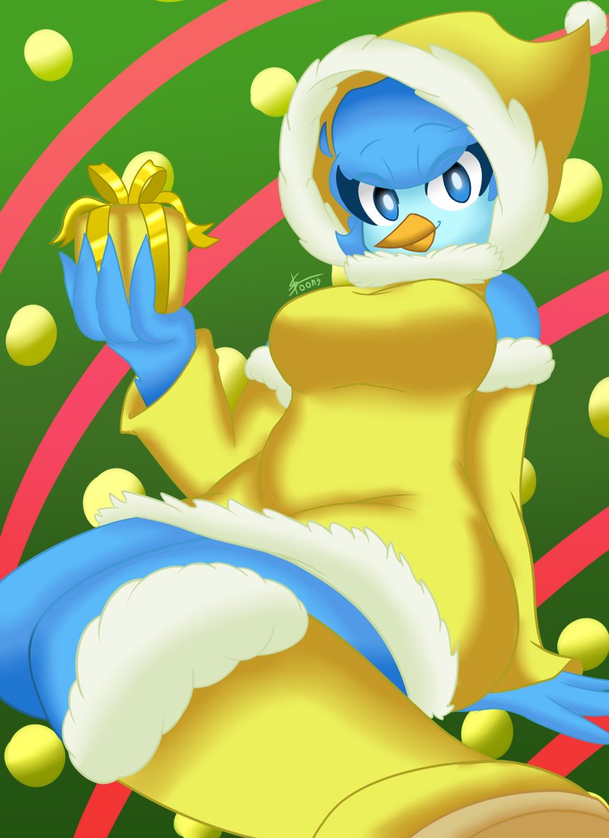 Seb_Pirata's tweet photo. Martlet has a special gift ready for you 💙✨
(💙Happy Martlet Monday💙)
#Undertaleyellow #UndertaleyellowMartlet #UndertaleYellowFanart #MartletMonday #HAPPYHOLIDAYS https://t.co/Fs0CWjSiWE