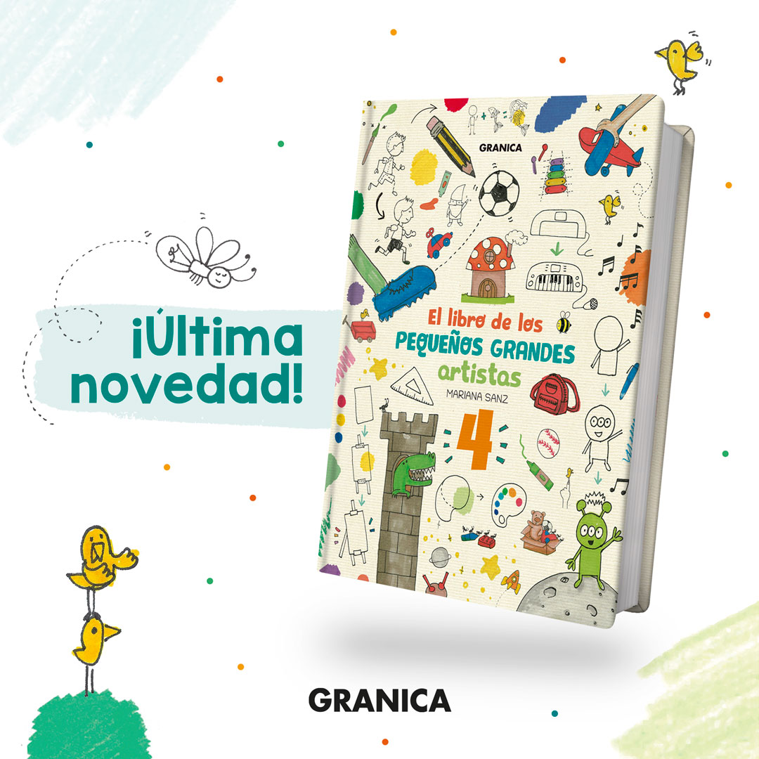 GranicaEditor's tweet photo. 🎁 ¡Llegó Pequeños Grandes Artistas 4!
En esta ocasión, los temas son Mis Deportes, Mis Útiles, Mis Juguetes y Mis Mundos Imaginarios.... 160 páginas para quien quiera aprender a dibujar y no sabe por dónde empezar 🖍
¡Ya está llegando a las mejores librerías de todo el país! 🇦🇷 https://t.co/ZrvqyImQQx