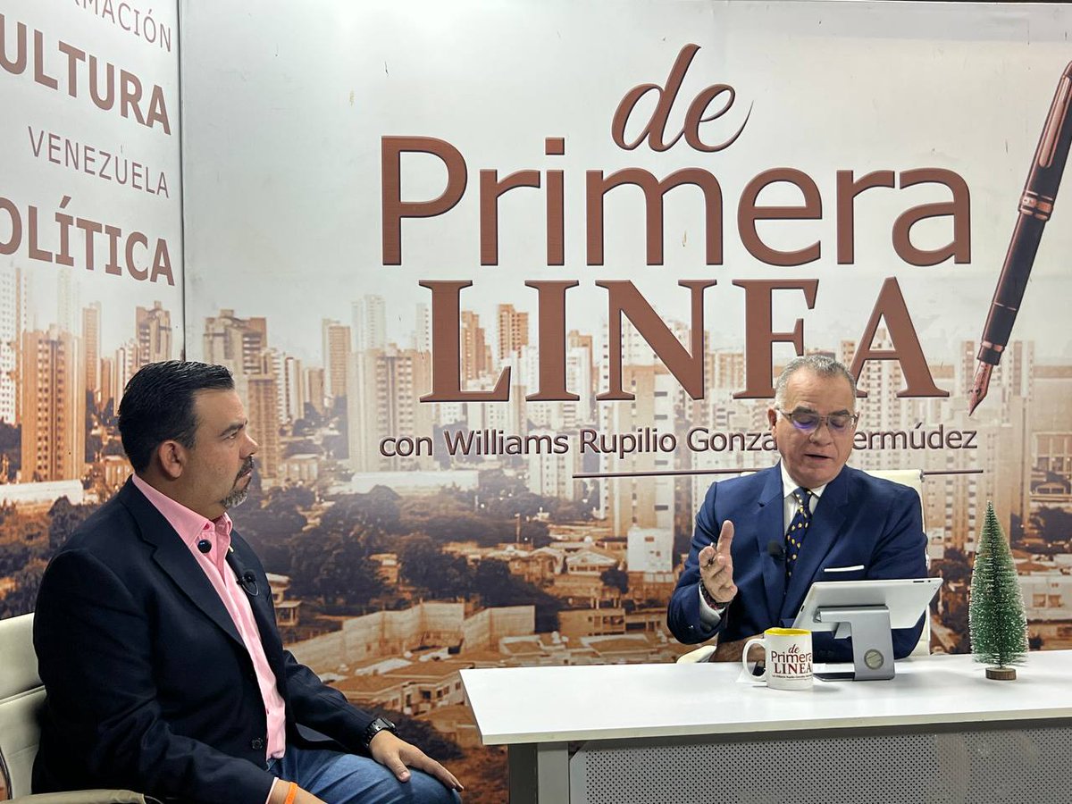 Sostuve una amena conversación hoy #16Dic en el programa de Primera Línea con el periodista <a href="/rupilio/">williams rupilio g.</a> por la señal de <a href="/Canal11DelZulia/">Canal Once Del Zulia</a> 

En el video esta parte de la entrevista ⤵️

instagram.com/reel/DDpo8Tnyc…

 #Maracaibo