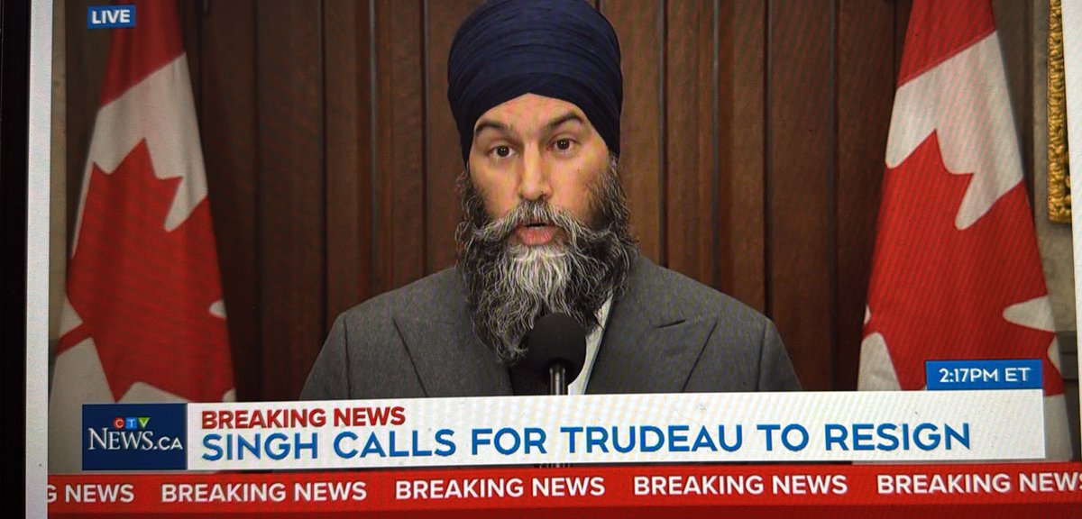 The biggest Coward and the worst thing to happen to the NDP and that will be his legacy #cdnpoli <a href="/theJagmeetSingh/">Jagmeet Singh</a>