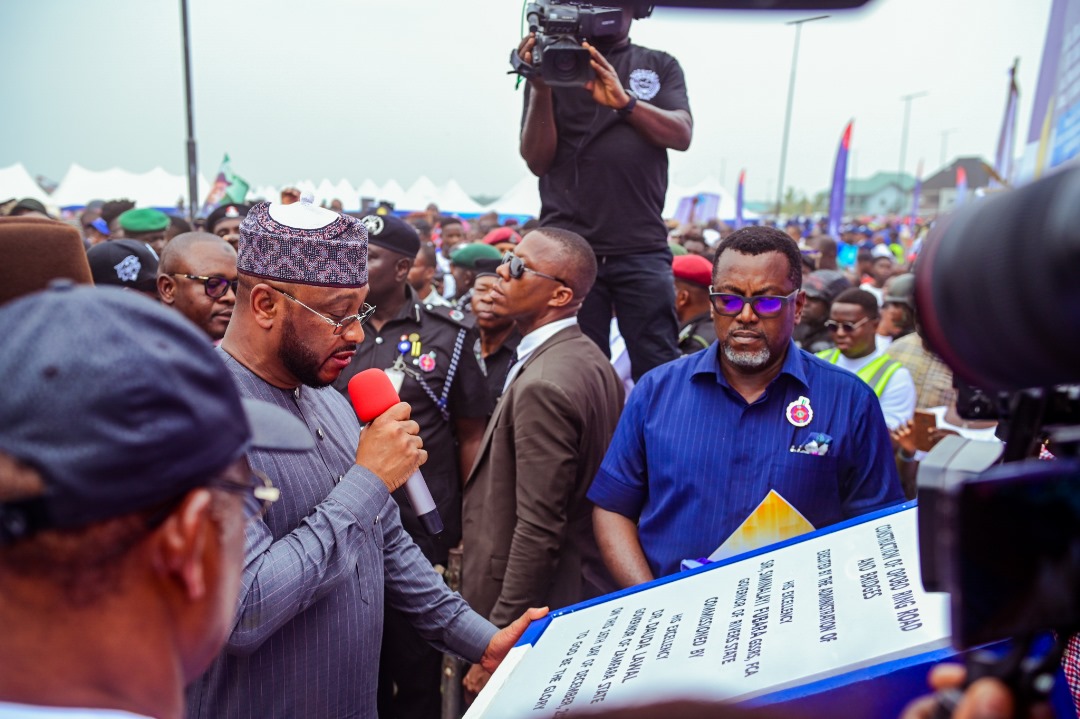 Today, the Opobo ring road constructed by the administration of HE Sir Siminalayi Fubara, was commissioned by the Governor of Zamfara State HE Dauda Lawal in Opobo Town, Opobo/Nkoro LGA. The ring-road project is a very vital infrastructure for the development of the area.
