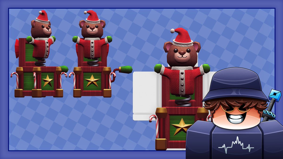 RandomReecee's tweet image. NEW UGC OUT NOW!!

New Giant Santa Bear in a Box UGC!!

Price: 50 &amp;amp; 145 Robux  

Link: roblox.com/catalog?Catego…

Made by: @JauntyArtStudio

#Roblox #RobloxUGC #RobloxDev #RobloxChristmas