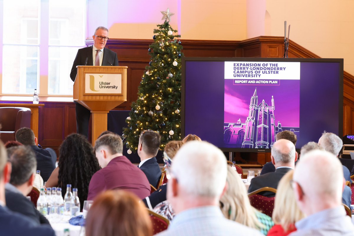 Big_Kells's tweet photo. Convincing people of the "why" is difficult. Crossing the rubicon from "why" to "how" requires relentless effort.

We have delivered our Action Plan to Conor Murphy MLA to finally delivery the commitment to grow Ulster University Magee campus to 10,000 students. /1 https://t.co/RMJH6HL7tH