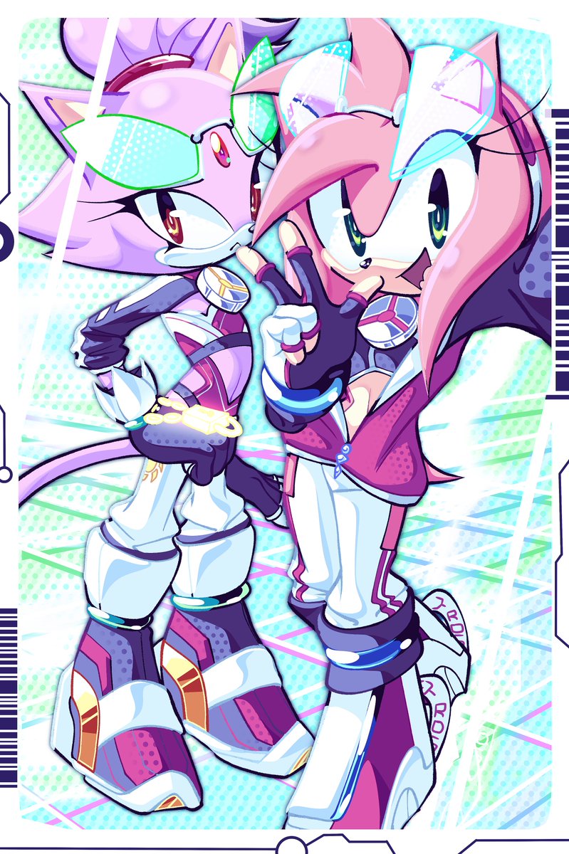 エミー・ブレイズ」 #AfterRiders #SonicTheHedgehog