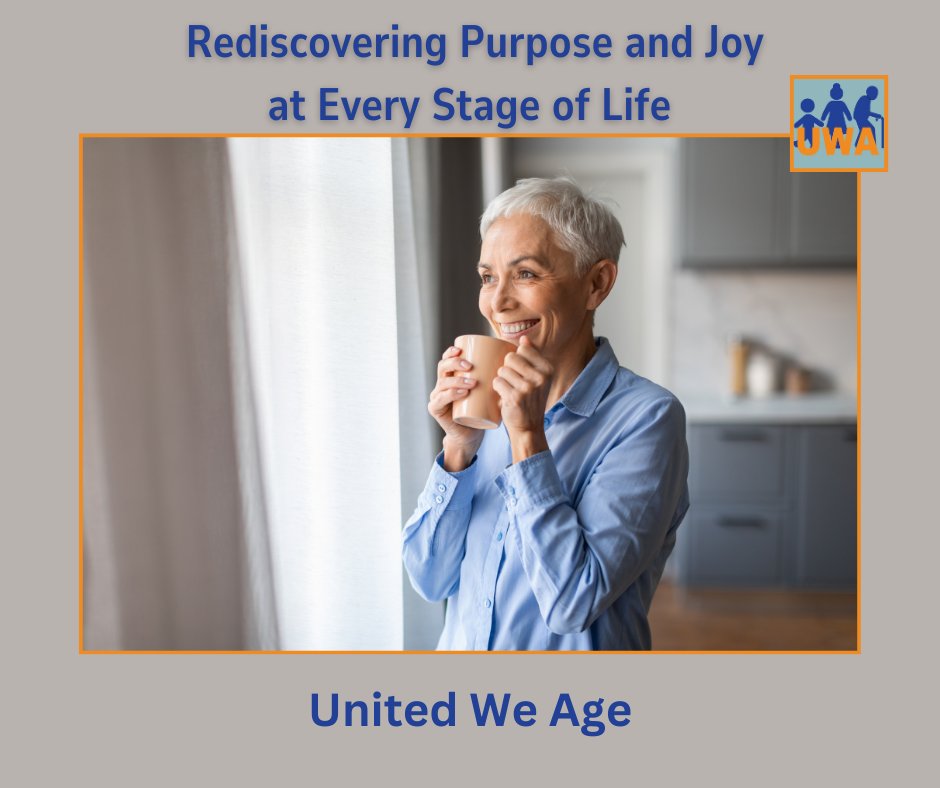 UnitedWeAge's tweet photo. Aging isn’t about slowing down—it’s about thriving and nurturing what matters most: playing with grandkids, enjoying hobbies, or simply finding peace in small moments.
Let’s support seniors in living meaningfully by celebrating their wisdom, creating opportunities for connection. https://t.co/aO2quhTzF5