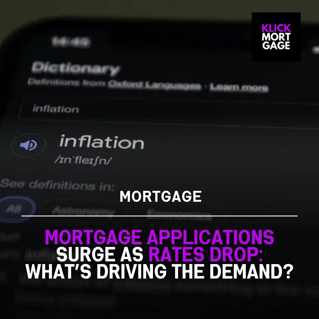 #Mortgage Applications Surge as Rates Drop: What’s Driving the Demand?   #realestate #realtor #realtors #loans #refinance #miami #orlandorealtors #miamirealtors #miamirealtor #homeowners #housing #inflation #orlando #orlandorealtor #broward #news 

klickmortgage.com/post/mortgage-…