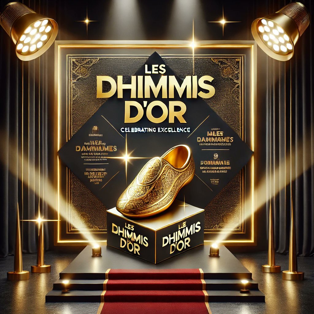 Je vais commencer à organiser la grande cérémonie des Dhimmis d'or 2024 pour les fêtes de fin d'année.
Les amis postez sous ce message vos nominés préférés avec si possible lien vidéo ou article de presse. Il est temps de sélectionner les candidats à la plus haute récompense de