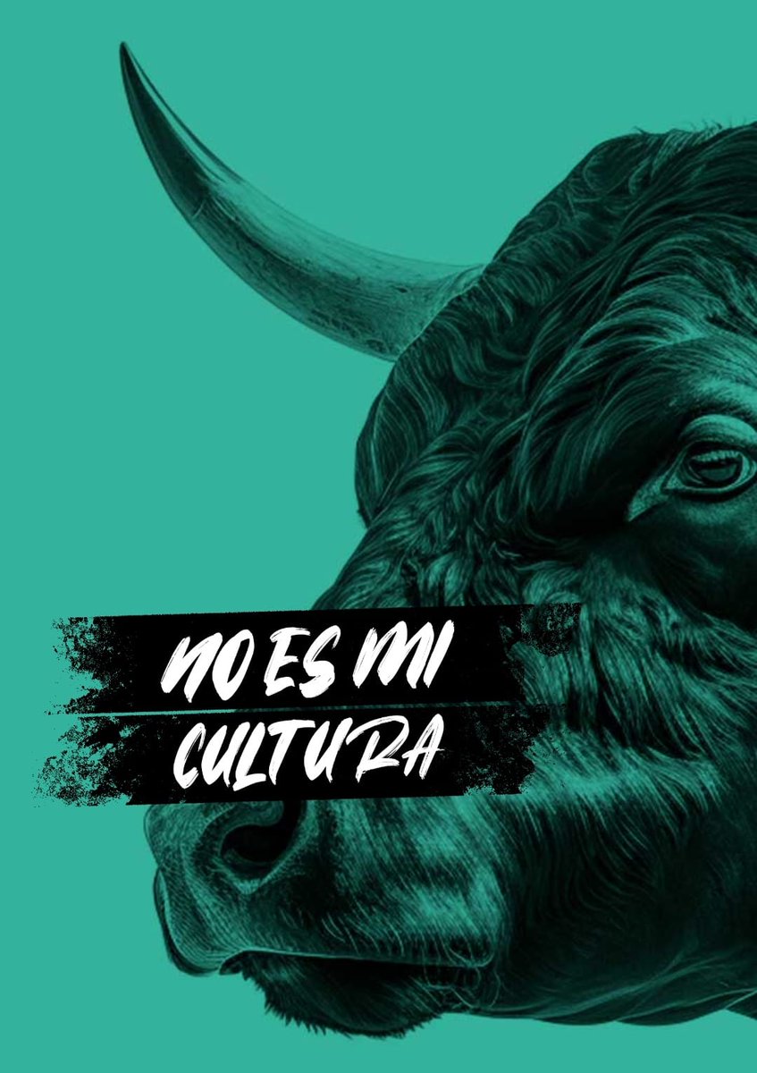 evaroigcer's tweet photo. La tauromaquia perpetúa el sufrimiento animal y no es compatible con los valores de una sociedad avanzada. #FirmaNoEsMiCultura https://t.co/Gnyt5AxKTo https://t.co/ZAUJ3icUWL