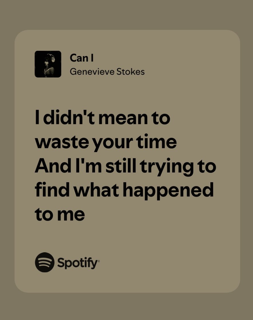 Can I - Genevieve Stokes