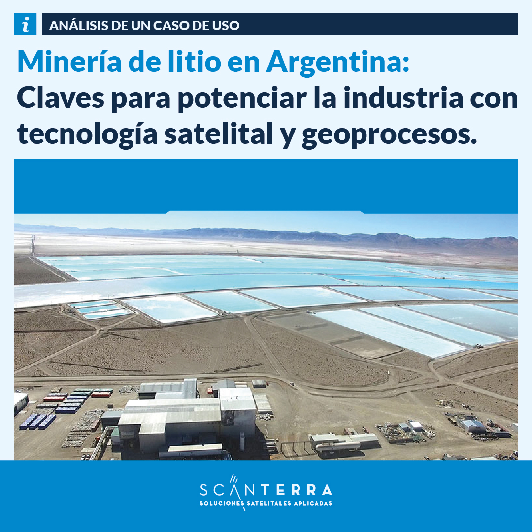 scanterra's tweet photo. 🧵Frente a distintas situaciones que suceden en torno a la Minería de Litio en Argentina, nos propusimos analizar que soluciones tiene para ofrecer la tecnología satelital 🛰️🛰️ https://t.co/0zAZz9WvIi