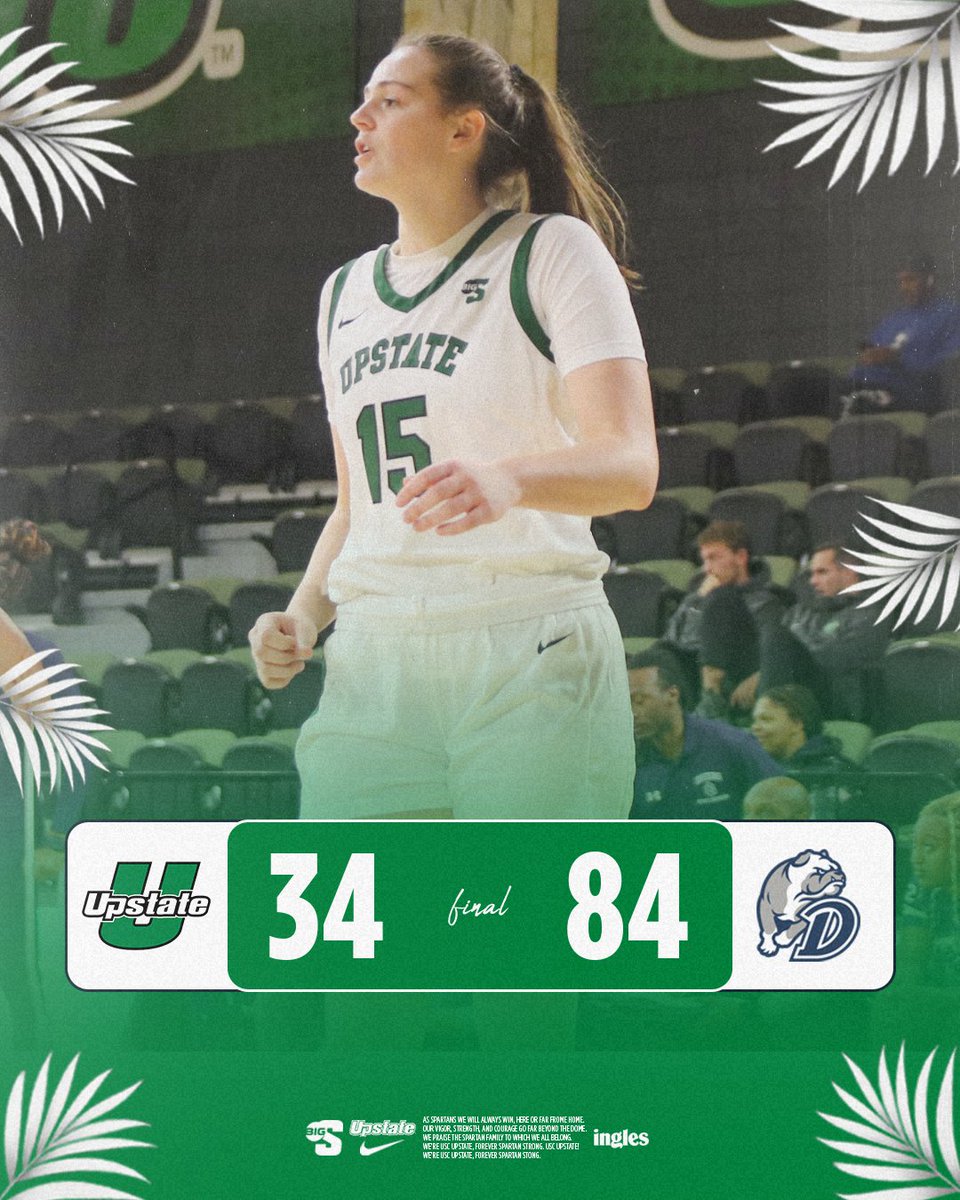 upstateWBB's tweet photo. Ava Miller and Olivia Forster score in double-figures with 10 points apiece, both career highs.

Miller pulled in a career-high six rebounds and Forster dished out a career-high three assists, supplementing their scoring totals.

#SpartanArmy ⚔ https://t.co/WmoDUmkMvp