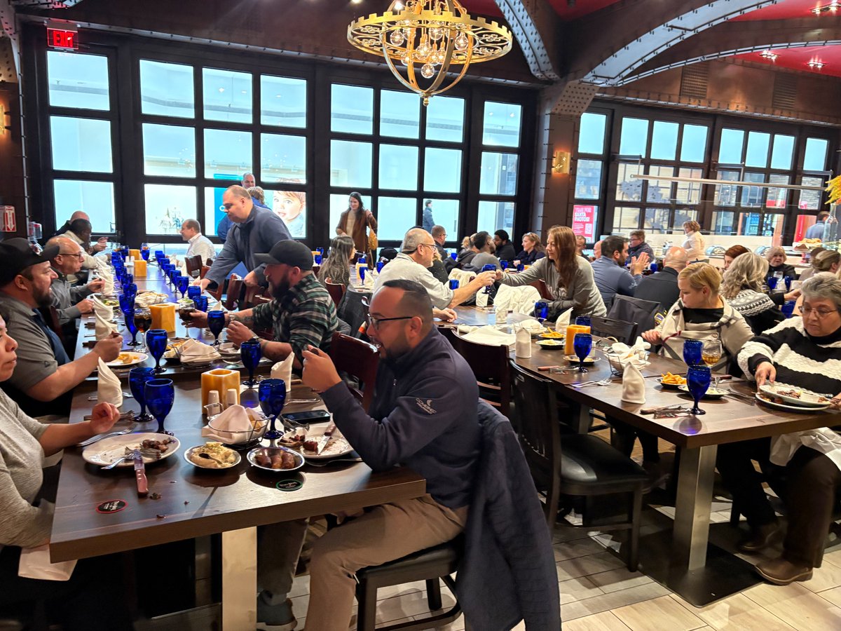 ISBS1776's tweet photo. Last week, we hosted our Customer Appreciation Lunch at Texas de Brazil! It was a great opportunity to connect with our clients and show gratitude for their support. Thanks to everyone who joined us!
#CustomerAppreciation #TexasDeBrazil #Grateful #ThankYou #Cheers https://t.co/oS2Tinyua2