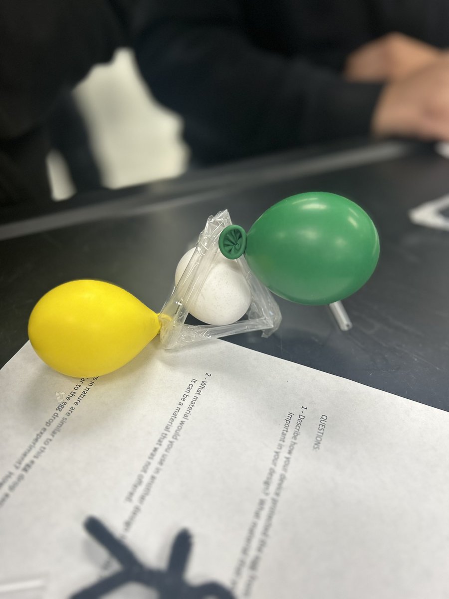 MizzCruz_'s tweet photo. Egg Drop last week was a success! https://t.co/bhttmQRx4e