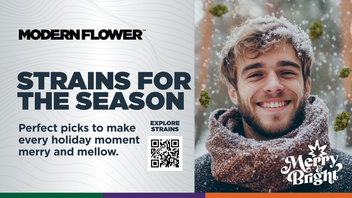 TrulievePA's tweet photo. Don't miss out on the strains of the season!🎄🤗❄️ Sneak peek: It starts with Banana Punch!🍌🍹 Read the blog and find your fave strains here: https://t.co/bKihxPDXPQ #Strain #Blog #CannabisBlog #Trulieve 👏 https://t.co/kgpxeKHHfr