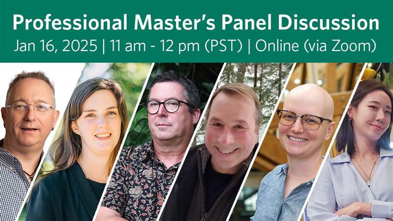 Join us for #UBCForestry’s Professional Master’s Panel Discussion to discover programs in climate adaptation, forest carbon management, and geomatics &amp; hear from program directors during a live panel!

📆 Jan 16, 2025
⏰ 11 AM PST
📍Online
 
🔗 Register: bit.ly/49NiXi4