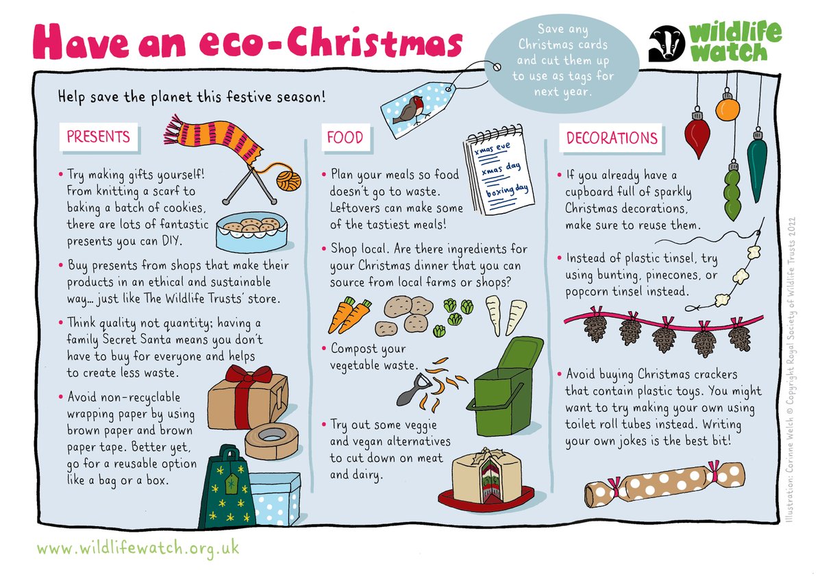 An eco-Christmas might be easier to have than you think!

From making and baking your gifts, to composting your vegetable waste and crafting your own decorations and crackers we've got you covered with our guide.