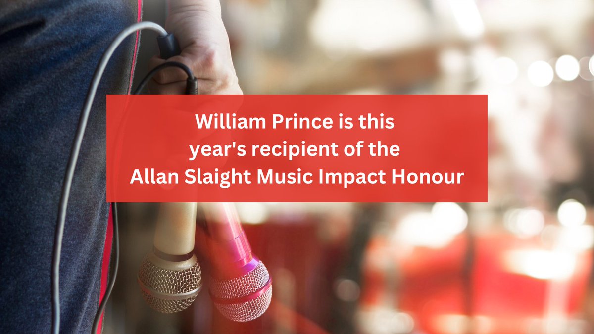 On November 20, 2024, <a href="/WilliamPrince/">William Prince</a> was honoured as this year's recipient of the Allan Slaight Music Impact Honour during Canada's Walk of Fame Celebration. William Prince grew up in the Peguis First Nation, and is inspired by his musician and pastor father🎼