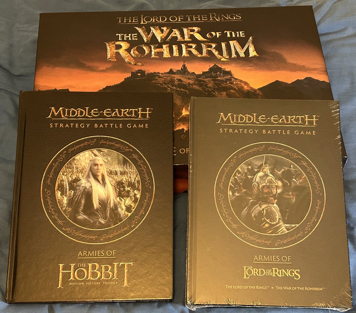 New edition time ! Very very excited. Based on what I’ve read so far it’s a much bigger rewrite than I’d thought when first announced, but I’m positive on all the changes  #mesbg #WaroftheRohirrim #rohan #lotr