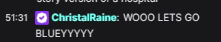 blueeey_ow's tweet photo. if nobody got me i know @ChristalRaine got me https://t.co/mFnQFc4grl