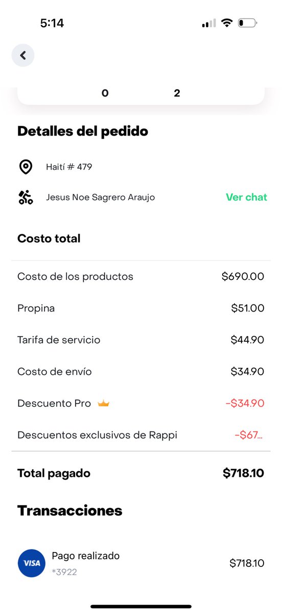 RubenChnRsd's tweet photo. @RappiMexico hey, me hicieron un pedido mal. Me obligaron a recibirlo para poder meter reclamo y ahora me dicen que no me quieren ayudar. 

Me llegó incompleto el pedido y no se hacen responsables. https://t.co/UayLW3ByZL