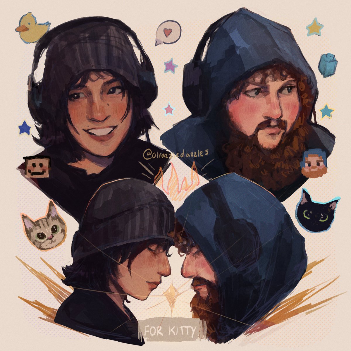 Olrazzledazzle5's tweet photo. In all timelines...#caseohfanart #quackityfanart https://t.co/0g3UmX249G