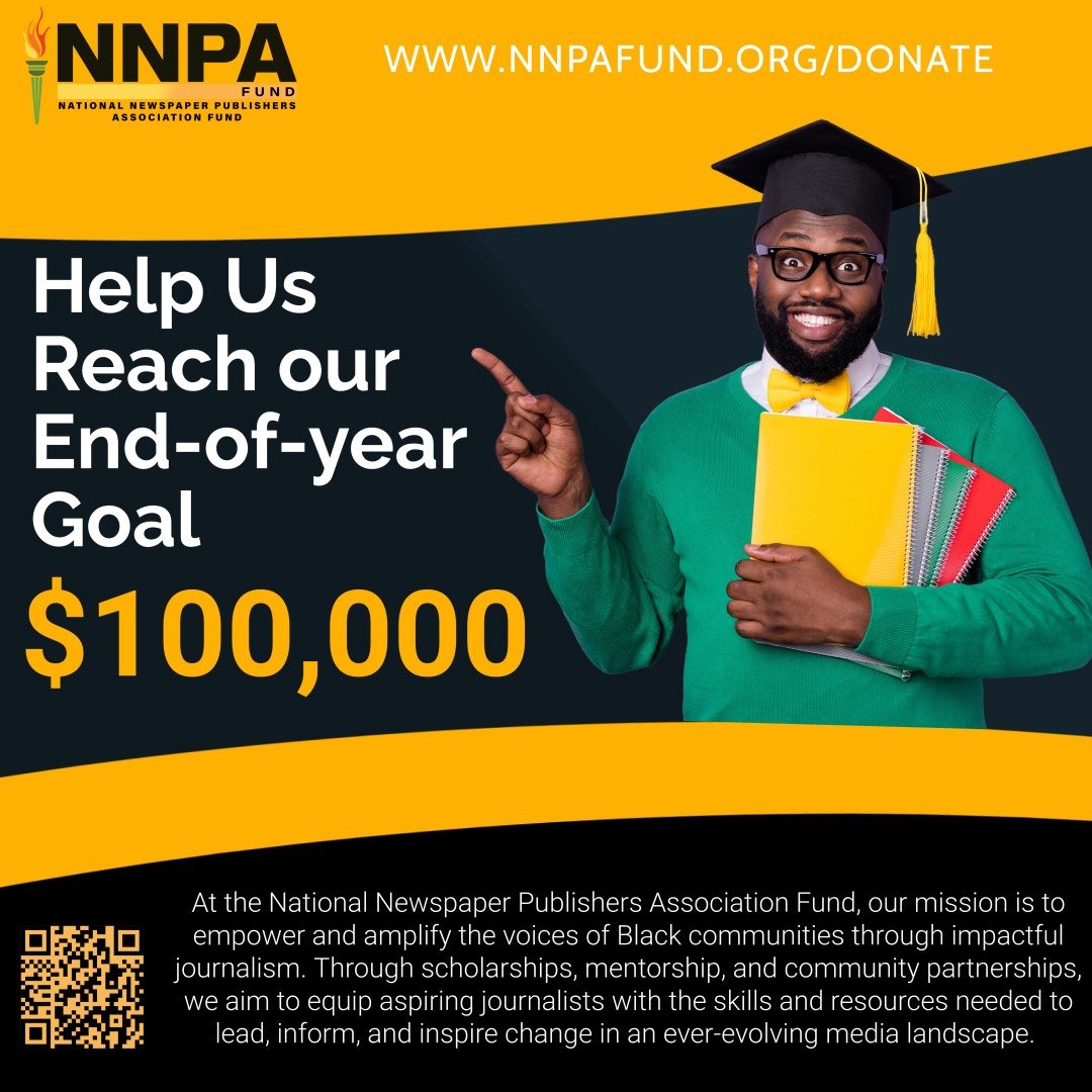 At the #NNPA , our mission is to empower and amplify the voices of Black communities through impactful journalism. Through scholarships, mentorship, and community partnerships, we aim to equip aspiring journalists with the skills and resources needed