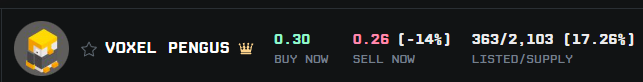 Lou_1722's tweet photo. We added a blink bot in @The_Valley__ so members can mint/interact with Solana directly within our chats!

mint: 0.022 sol 
current: 0.3 sol
Feels good doing degen mints again🐧