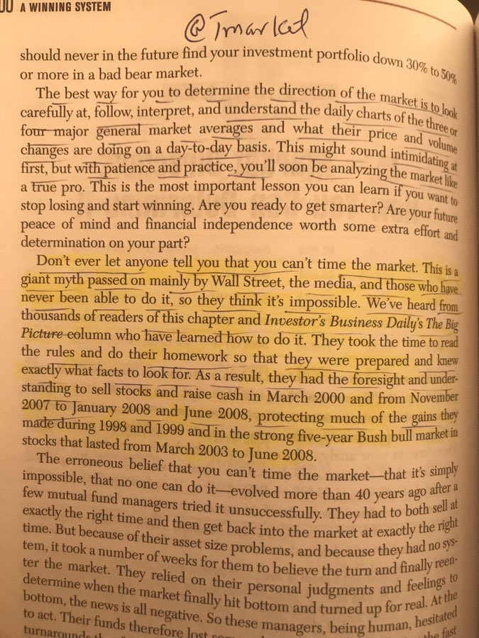 TmarketL's tweet photo. “Dont ever let anyone tell you that you cant time the market”

William J O’Neil https://t.co/Skeiu5a7A6