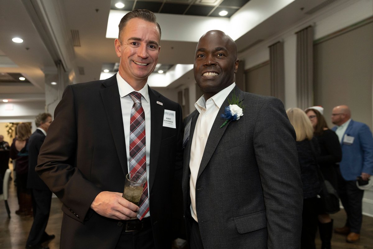 CCSNJ's tweet photo. CCSNJ held it's Annual Meeting &amp; Holiday Party on Thursday

During the night we celebrated our new &amp; outgoing Chair, our award recipients &amp; our retiring Office Manager

CCSNJ Members also donated toys to the @CamdenKroc! 

A special thank you to @debbietroy for the photos! https://t.co/KmMsB6LzMM