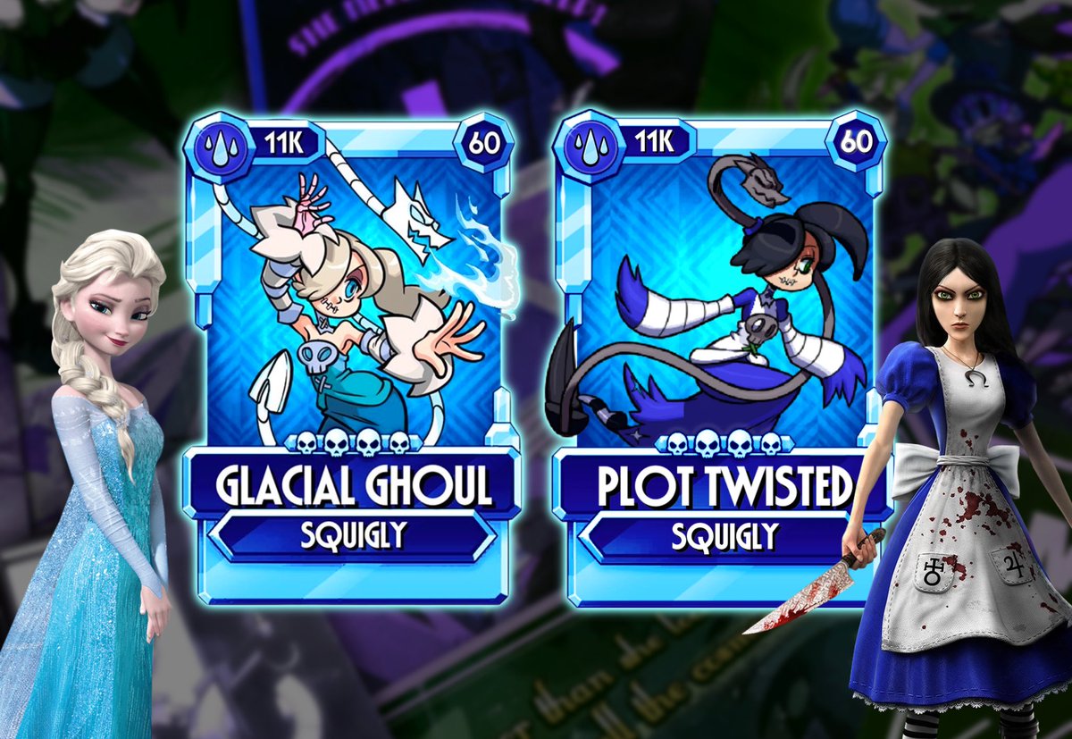 GarzasNegrasSG's tweet photo. La actualización 7.1 sí que viene con cambios…

Por primera vez en Skullgirls Mobile, hay un luchador con dos diamantes naturales de un mismo elemento, siendo Squigly la primera luchadora en inaugurar esto. https://t.co/HFiqF66pHX