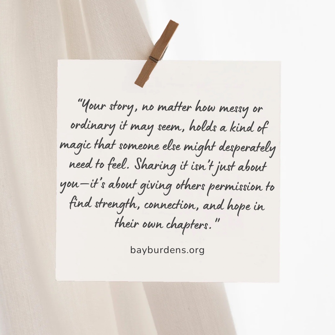 BayBurdens's tweet photo. Your journey, no matter how chaotic or routine it may appear, carries a special kind of healing power that someone out there might be yearning for. Embrace your unique story and let it shine its magic on the world. 🌟 #Health #Wellness #Inspiration #yourstory #mentalhealthmatters https://t.co/oZa48fi3fd
