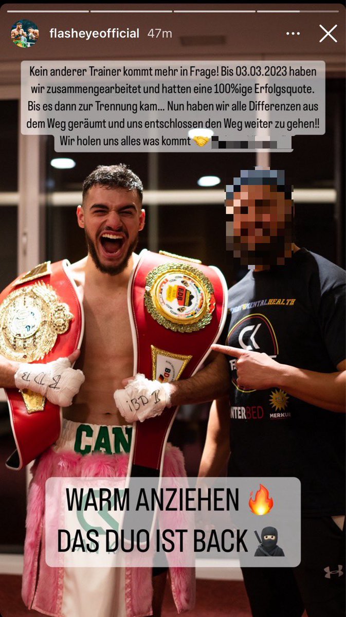 luk_bre's tweet image. Der Profiboxer und #Weltmeister Can Kali „Flasheye“ aus #Bielefeld ist auf dem Weg an die Spitze. Trainiert wird er von dem Leiter des Kampfsportstudios in #Bergheim bei #Köln, in dem der #Salafist #PierreVogel Kinder trainiert (hat). Auch Kali trainiert dort immer wieder. 1/3