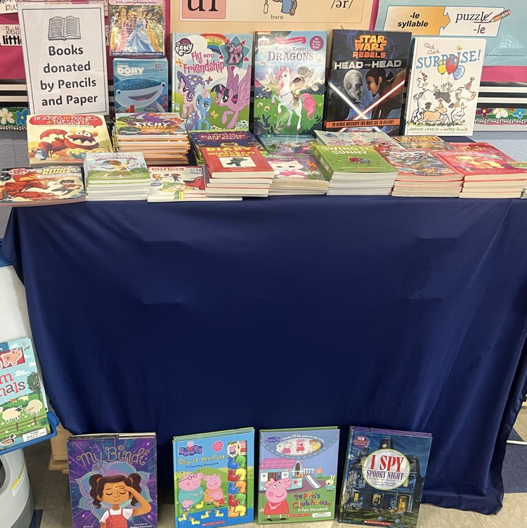 Over 20 students read 10+ books the first semester and celebrated today with treats and a movie. Thank you to Pencils and Papers for the books, Falanga's Cotton Candy and Tim Hortons!

#WeAreEI