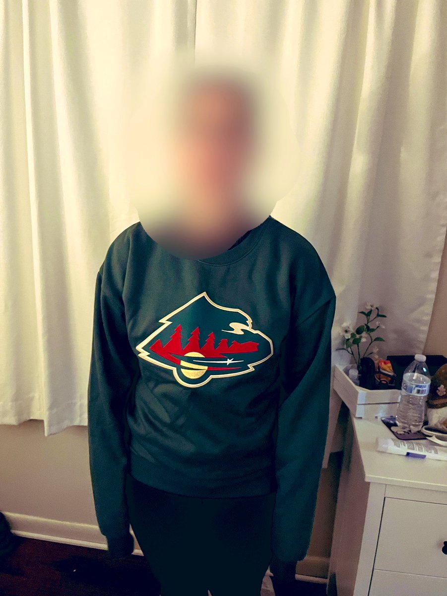 will_broshears's tweet photo. I am NOT IMPRESSED with the @mnwild @NHL sweater I bought for my wife from the @Fanatics NHL shop!!! I am especially not impressed with the horrible customer service, where the agent left the chat instead of helping me! https://t.co/zUCOUr46mi