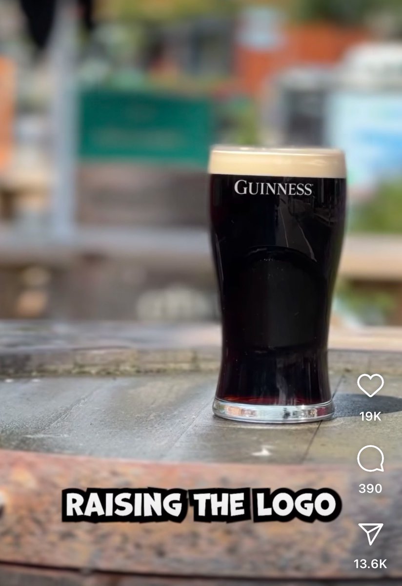 midmajorhoopfan's tweet photo. #Rumorhasit that there are #disturbing reports out of #Ireland today, as @Diageo_News is reportedly #altering the #famous @GuinessBeer1 glass, raising the #logo.
#Apalling that #BigNESCAC has now crossed #international lines to spread their #agenda. Sad! https://t.co/HWQGz7Sd0D