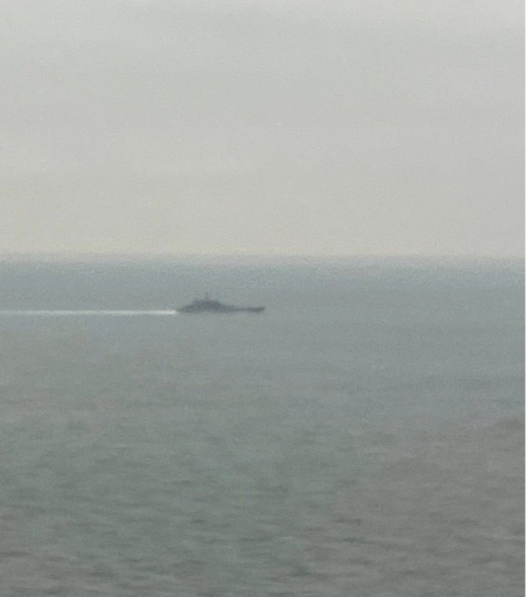 Recent image of #Russia's landing ships "Aleksandr Shabalin" spotted in North Sea heading towards port of #Tartus,#Syria. The ship will take part in the evacuation process.